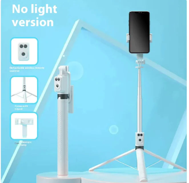 Bluetooth Selfie Stick & Tripod – 1.7M Aviation-Grade Alloy